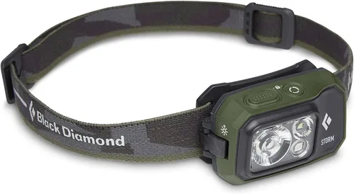 Miniatura 13 de BLACK DIAMOND Linterna frontal Storm 450 450 lúmenes de brillo Impermeable y regulable 3 pilas AAA (incluidas) Camping, Senderismo, Correr
