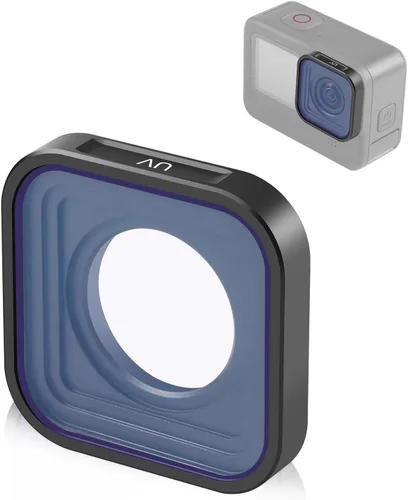 Miniatura 9 de PULUZ Filtro de lente ND8 para GoPro Hero11 / Hero11 Mini / HERO10 / HERO9 Kit de filtro de lente de densidad neutra negro lente protectora estándar