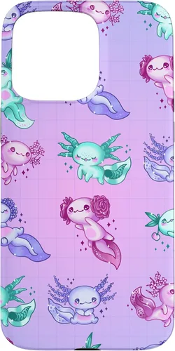 Miniatura 30 de Funda con patrón Axolotl para iPhone 12/12 Pro