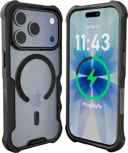 Miniatura 76 de Smartish Funda para iPhone 12 Pro Max Armor - Gripzilla [resistente + protectora] Funda de agarre delgada y resistente - Black Tie Affair