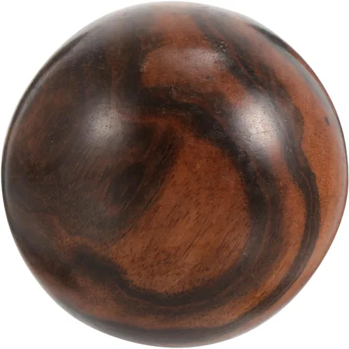 Miniatura 12 de Healifty Bolas de masaje de mano, paquete de 2 bolas de ejercicio de mano de madera de 1.96 pulgadas para estimulación muscular de mano, alivio