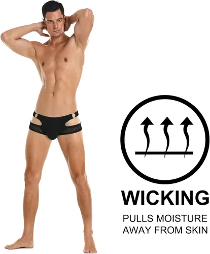 Miniatura 89 de SKYSPER Jock Strap Athletic Supporter para hombres Sexy Jockstrap Ropa interior masculina