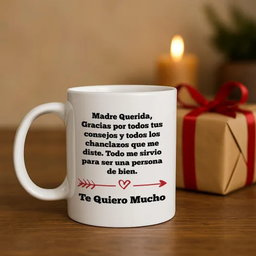 Miniatura 8 de Casitika Madre Querida Gracias por los Chanclazos divertidos regalos para mamá española – Regalos para mamá latina, taza de café de cerámica de 11