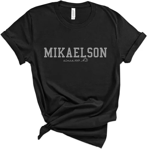 Miniatura 4 de Camisetas Mikaelson Since 1001 AD, ropa gráfica Michaelson, camisetas Mikaelson para mujeres y hombres, camisetas TVD, camisetas gráficas