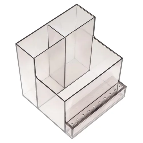 Miniatura 7 de 1 unid Display Tools Case Holder Stand Polishers Bottle Professional Nail Pulidor Base Manicura Cabeza de Plástico Lápiz Labial Rack Mujeres Pulido