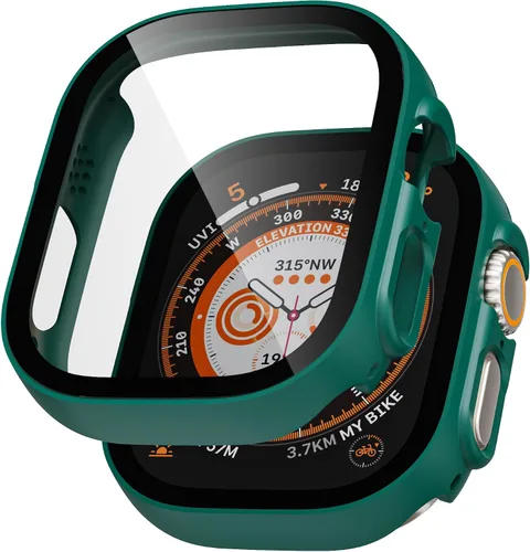 Miniatura 20 de Juego de 2 fundas de PC duro para Apple Watch SE 3 (2025) / SE2 / SE / Series 6/5/4, protector de pantalla de 40 mm, con protector de pantalla