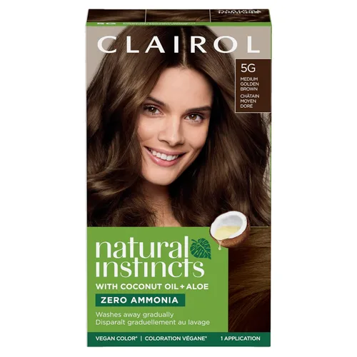 Miniatura 50 de Clairol Natural Instincts - Tinte semipermanente para el cabello, color negro azul 2BB, paquete de 1 unidad 2BB Azul Negro