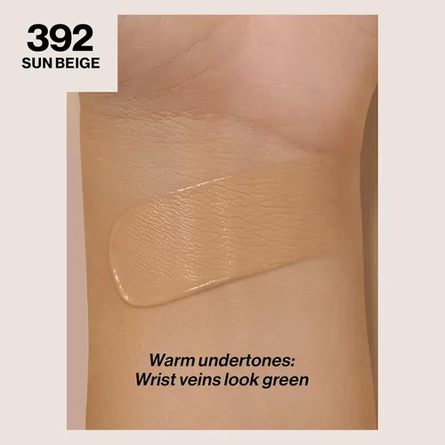 Miniatura 2 de Base líquida de Revlon ColorStay Maquillaje facial para piel mixta y grasa, SPF 15, cobertura media-completa con acabado mate, beige solar (392), 1