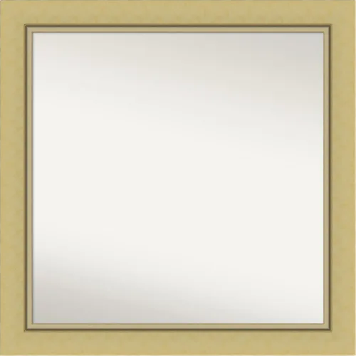 Miniatura 119 de Amanti Art Landon Gold Espejo de baño, espejo de pared o espejo de tocador de baño sobre el fregadero (26.25 x 26.25 pulgadas) Espejo no biselado