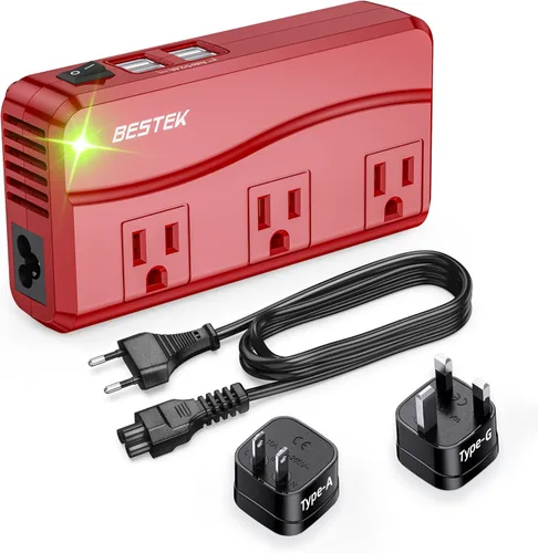 Miniatura 10 de Convertidor Bestek de 200 W Negro