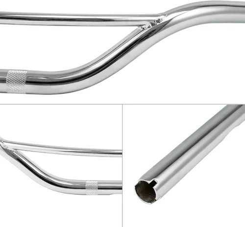 Miniatura 8 de TCT-MOTORPARTS Manillar Hollywood Ape Hanger de 1 pulgada para Harley Sportster XL FLSTC FLSTF Softail Dyna FXDB