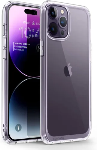 Miniatura 10 de SUPCASE Unicorn Beetle Style Series - Funda para iPhone 14 / iPhone 13, funda protectora híbrida delgada y transparente (negro)