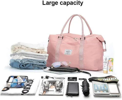 Miniatura 2 de PDD - Bolsa de viaje para gimnasio, bolsa de hombro para mujer