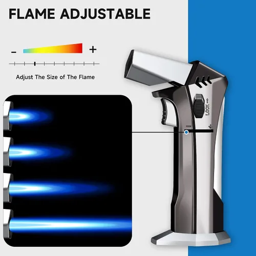 Miniatura 5 de Antorcha de cocina para cocinar con llama ajustable