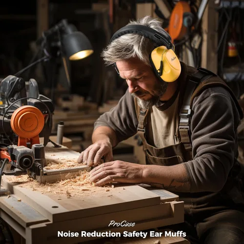 Miniatura 28 de ProCase NRR 28dB Noise Reduction Ear Muffs, Foldable Adjustable Noise Cancelling Headphones