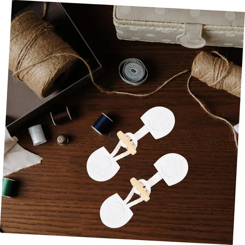 Miniatura 6 de Botones de repuesto para abrigos, 4 pares de cierres decorativos para abrigos