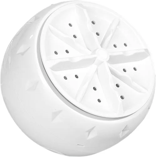 Lavadora portátil con mini turbina con limpieza ultrasónica, lavadora de mesa alimentada por USB para Rv, camping, viajes y uso doméstico