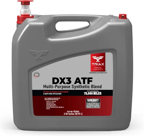 Miniatura 11 de TRIAX DX3 ATF - Compatible con la mayoría de aplicaciones GM Dexron III y Ford Mercon - Líquido para transmisión automática multiuso, optimizado