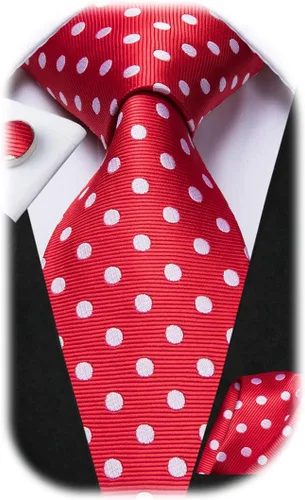 Miniatura 183 de Dubulle Corbata tejida de cachemira para hombre y gemelos de pañuelo para hombre, conjunto de gemelos para boda formal y negocios