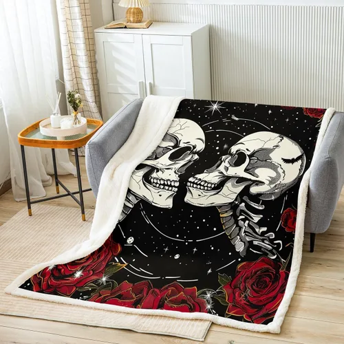 Miniatura 24 de Manta con corona de princesa a la moda para sofá, estampado de corazones rosas y puntos para niños, mujeres y niñas, decoración de habitación, manta