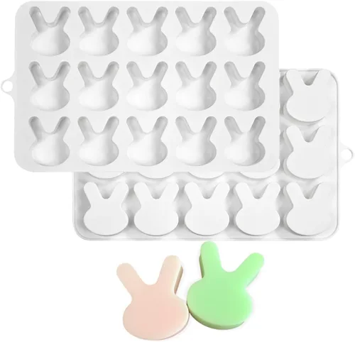 Miniatura 15 de TUKE Molde de silicona para árbol de Navidad, moldes en forma de árbol para hacer velas de jabón hechas a mano, pasteles, dulces de postre