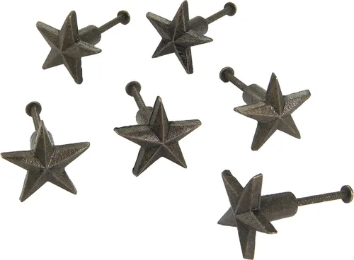 Miniatura 18 de Dritz Home - Manija para puerta de hierro fundido de diseño de aves, Dorado, 47064A