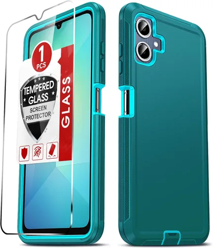 Miniatura 57 de LeYi Funda compatible con Samsumg Galaxy A05 4G: Galaxy A05 4G con resistente a los golpes, 3 en 1 de cuerpo completo, protección resistente