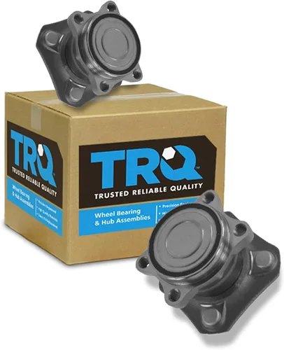 Miniatura 159 de TRQ Juego de buje y rodamiento trasero de 2 piezas compatible con Audi TT 2000-2006 TT Quattro, Volkswagen Beetle 1998-2010, Golf 1998-2005, Jetta