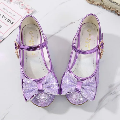 Miniatura 4 de Cadidi Dinos Zapatos de vestir para niñas con tacón de fiesta de boda Mary Jane Princess Flower Shoes (bebéniño pequeñoniño grande)