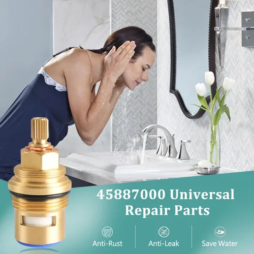 Miniatura 2 de Cartucho de cerámica para Grohe 45887000, piezas de repuesto de cartuchos de grifo, reemplazo de cartucho de grifo de baño, agua fría para cartuchos