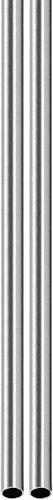 DTGN Tubo de acero inoxidable 304 de 0.118 in x 0.008 in x 9.843 in (ODxWall TxL) - Paquete de 2 - Bueno para equipos de maquinaria - Tubería de