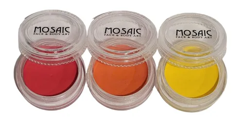 Miniatura 27 de Mosaic HydroCream - Paquetes de personajes de pintura facial para niños, no mancha, lavable, fórmula vegana gentil hipoalergénica. Pasteles