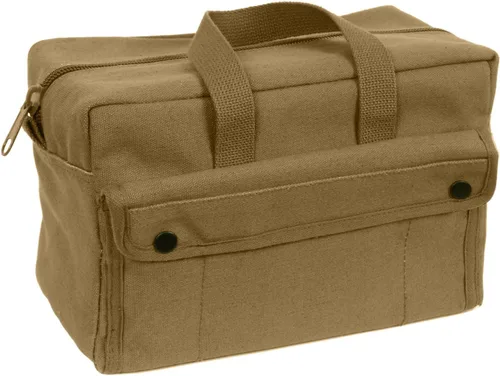 Bolsa de herramientas mecánicas Rothco - Organización resistente para equipo y herramientas Marrón coyote