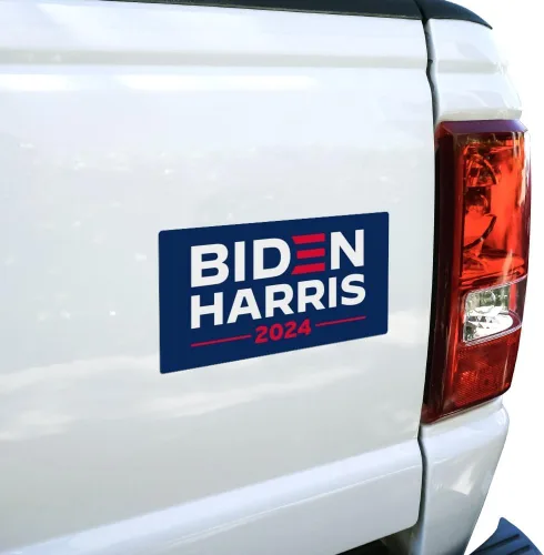 Miniatura 2 de Biden Harris 2024 - Imán de vinilo para nevera de coche