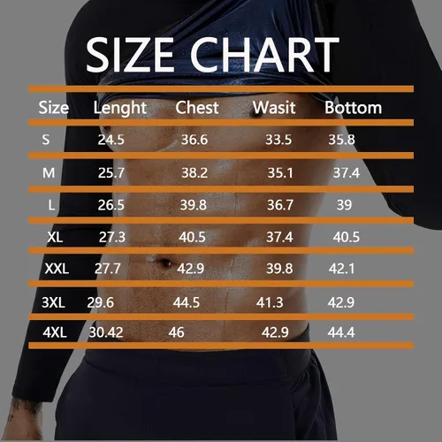 Miniatura 6 de Sauna Sudor Camisa Entrenador de Cintura para Hombres Chaleco de Compresión Entrenamiento Ropa de Gimnasio Mejorador de Sudor Manga Larga