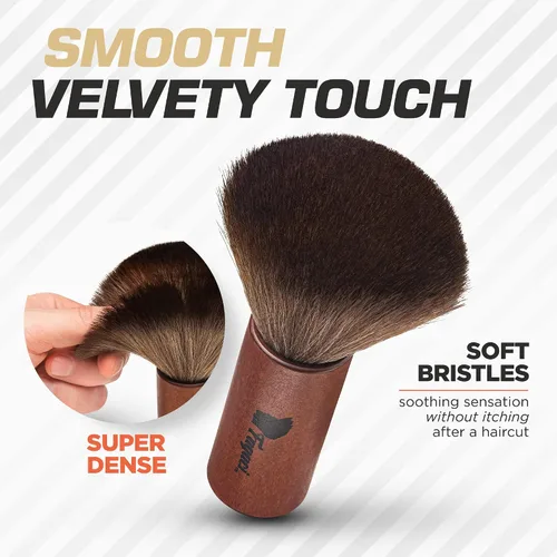 Miniatura 3 de Fagaci Juego de cortapelos profesional para hombres y plumero de cuello, cortapelos de peluquería para corte de cabello, juego de cortadoras de pelo