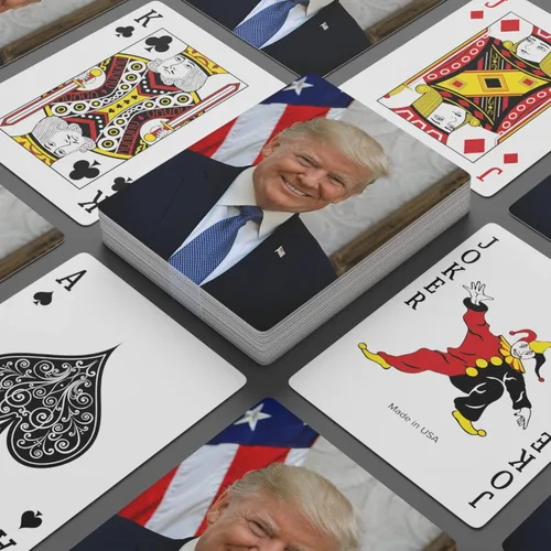 Miniatura 2 de Brian Bula Cartas de juego de Trump divertidas tarjetas de póquer del presidente Trump