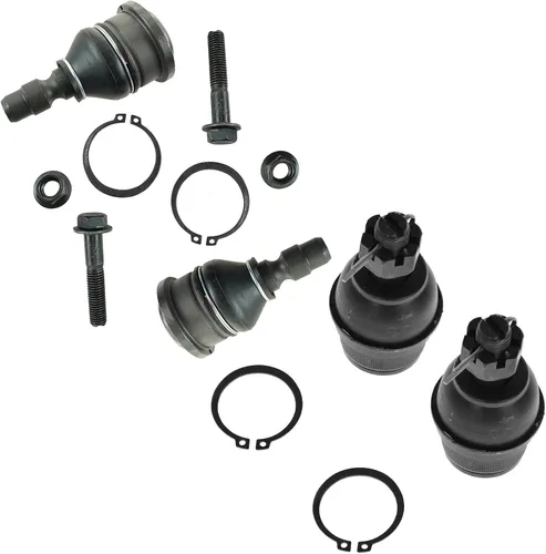 Miniatura 148 de TRQ Juego de juntas esféricas delanteras superior e inferior para lado del conductor y del pasajero Compatible con Acura TL 2009-2014 Acura TSX