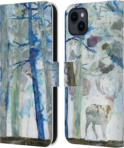 Miniatura 9 de Head Case Designs Officially Licensed Wyanne Half Light Nature 2 Leather Wallet Case Compatible with Apple iPhone 15 Plus