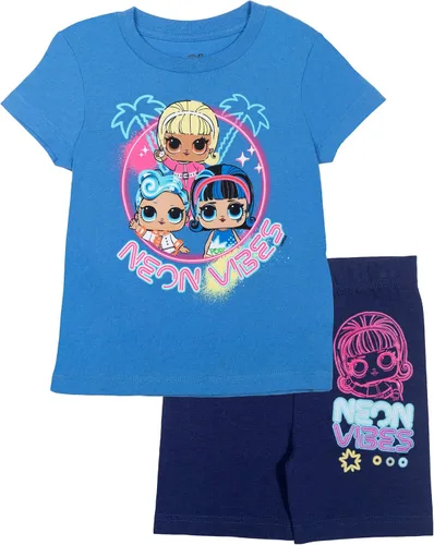 Miniatura 2 de L.O.L. Surprise! Conjunto de camiseta y pantalones cortos de manga corta para bicicleta