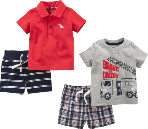 Miniatura 2 de Simple Joys by Carters Conjunto de 4 piezas para bebé niño