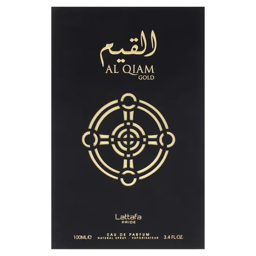 Miniatura 5 de Lattafa Perfumes Al Qiam Gold para Eau de Parfum en espray unisex, 3.4 onzas