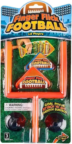 Miniatura 5 de Juego de Fútbol Americano Finger Flick, Negro/Rojo