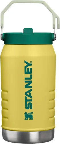 Miniatura 12 de STANLEY IceFlow 2.0 - Vaso con pajilla abatible con asa, 30 onzas, tapa giratoria y popote abatible, botella de agua a prueba de fugas, acero Tiza