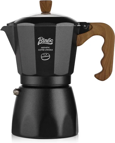 Miniatura 15 de Cafetera espresso para estufa, cafetera italiana para estufa de gas y eléctrica, olla pequeña para café italiano y cubano, 2 tazas de espresso