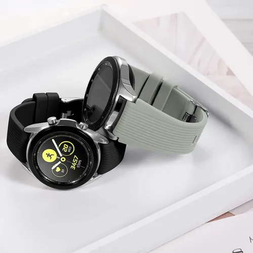 Miniatura 3 de Paquete de 2 correas Lerobo compatibles con Samsung Galaxy Watch 3 de 1.57 pulgadas, Galaxy Watch de 1.65 pulgadas, Gear S3 Frontier, correa