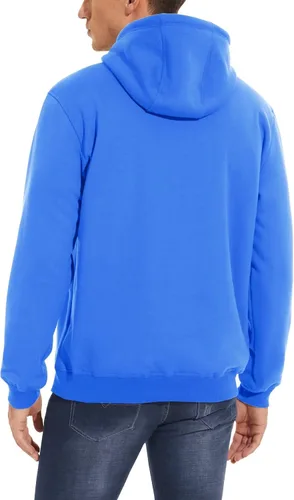 Miniatura 3 de MAGCOMSEN Sudadera con capucha de forro polar Sherpa para hombre