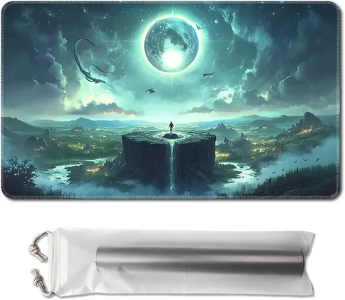 Miniatura 36 de MTG - Tapete de juego de 24 x 14 pulgadas, con parte trasera antideslizante, ideal para entusiastas de los juegos de cartas, tapete de juego TCG