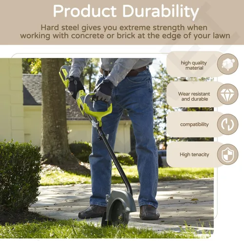 Miniatura 4 de AC04215 - Paquete de 2 cuchillas reversibles de acero endurecido de 8 pulgadas Expandible, compatible con Ryobi UT50500, UT15518, RY15518, RYEDG11