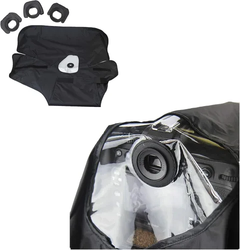 Miniatura 7 de Cubierta de lluvia profesional para cámara réflex digital, gran protección para Canon EOS 5D Mark IV III 5DSR 7DM2 6DM2 7D 6D 90D 80D 1D Mark IV 1DX